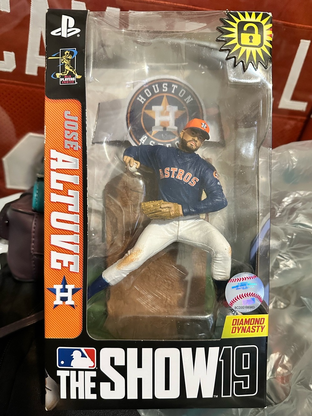 Jose Altuve Houston Astros MLB The Show 19 Figure - PlayStation